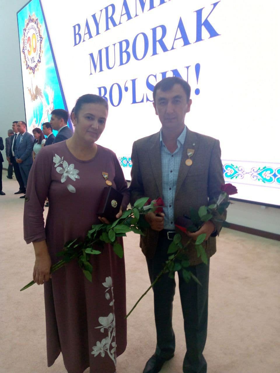 Поздравляем с 30-летием Независимости Республики Узбекистан!